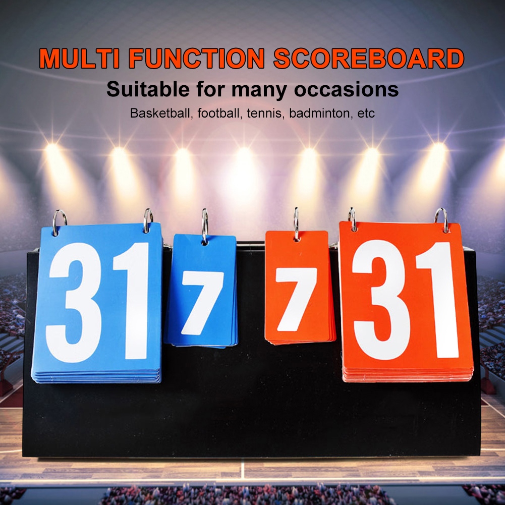 Table Tennis Scoring - 4자리 탁구 점수판 플라스틱 스포츠 경기
