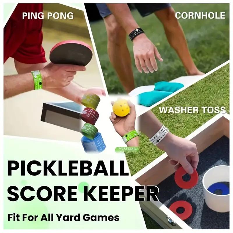 피클볼 스코어키퍼 손목 밴드 4pcs 빠른 점수 재생  - Table Tennis Scoring 리뷰 및 가격