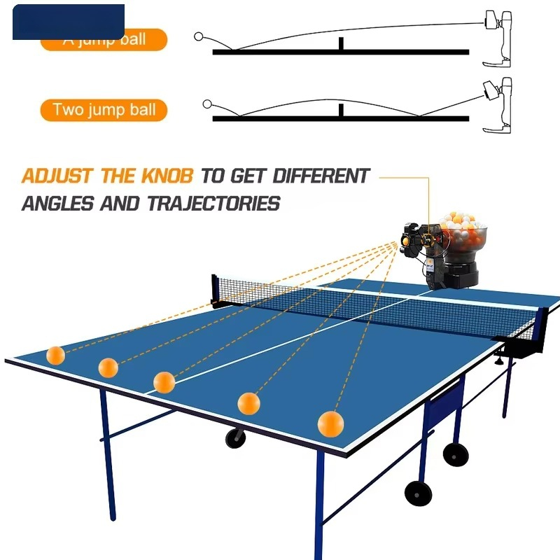 다중 회전 방식으로 공을 던지는 탁구 자동 공 투입기 - Table Tennis Balls 리뷰 및 가격