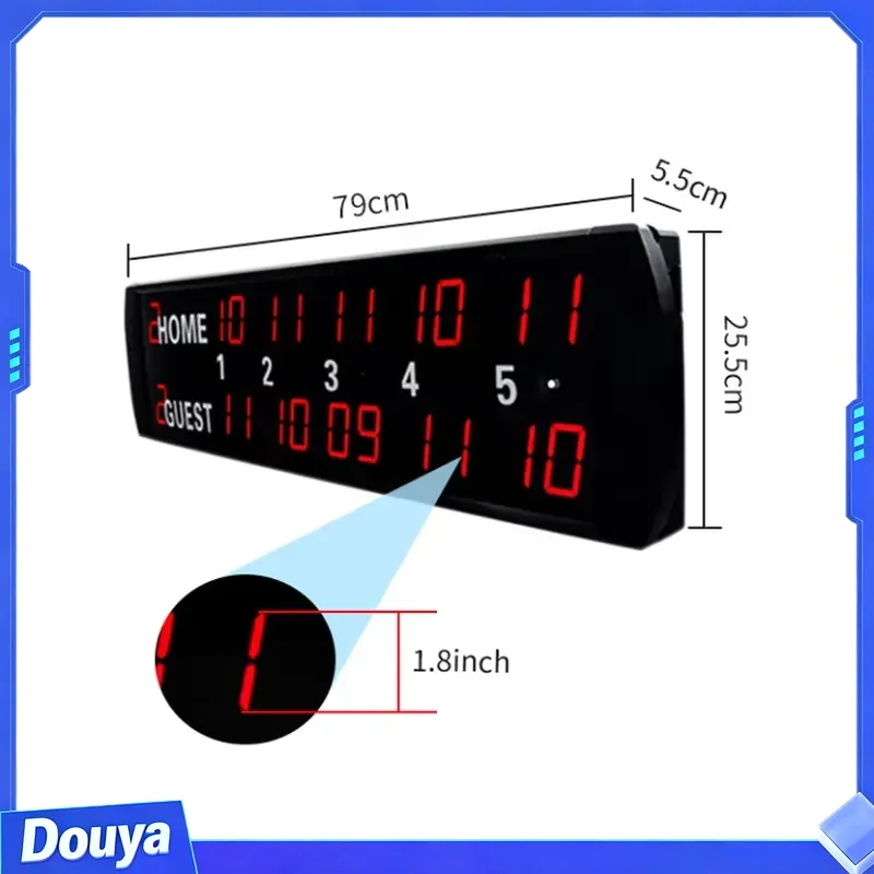 YIZHI 5 이닝 점수 기록 표시 LED 배구 전자  - Table Tennis Scoring 리뷰 및 가격