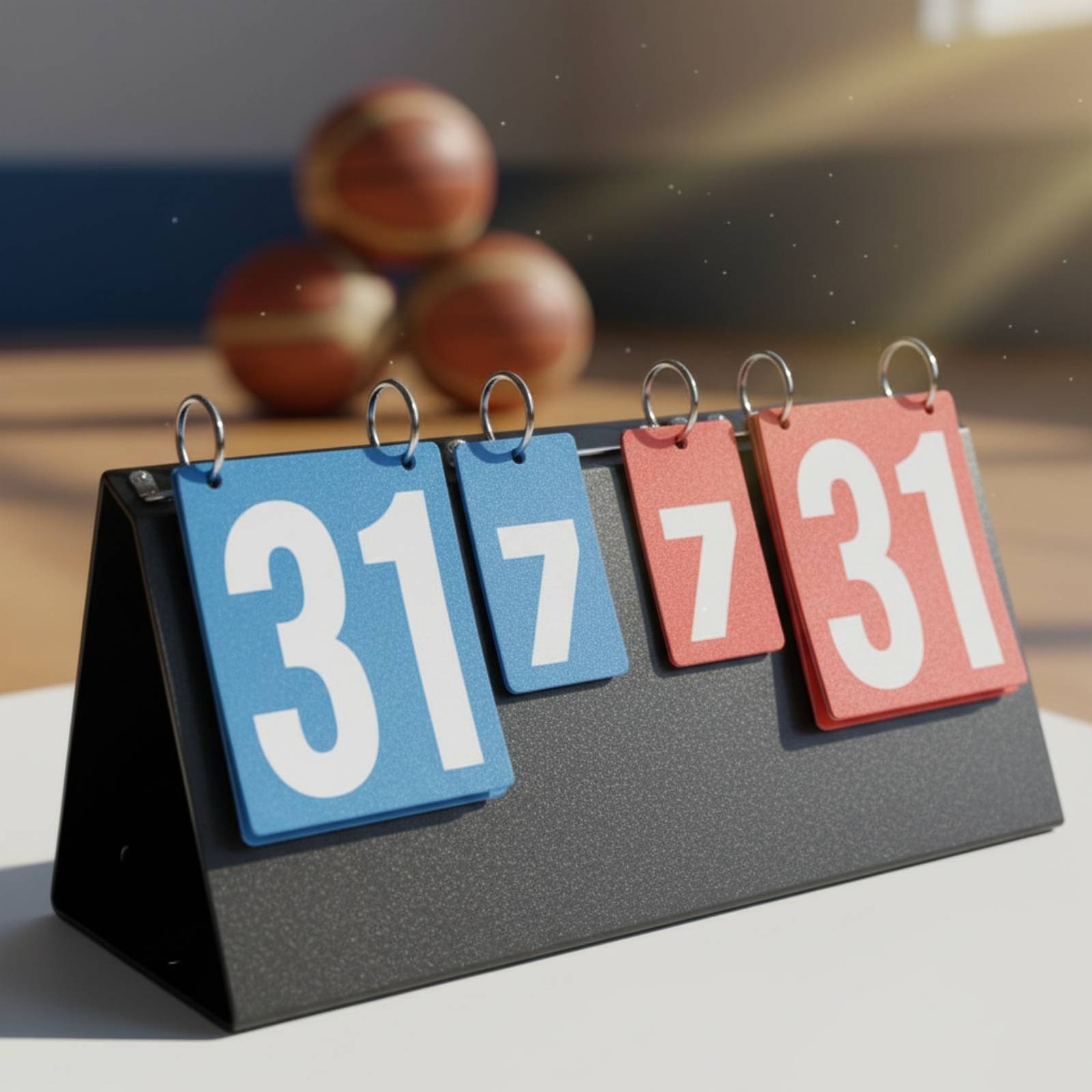 휴대용 플립 점수판 다목적 스포츠 플립 점수판 탁구 점 - Table Tennis Scoring 리뷰 및 가격
