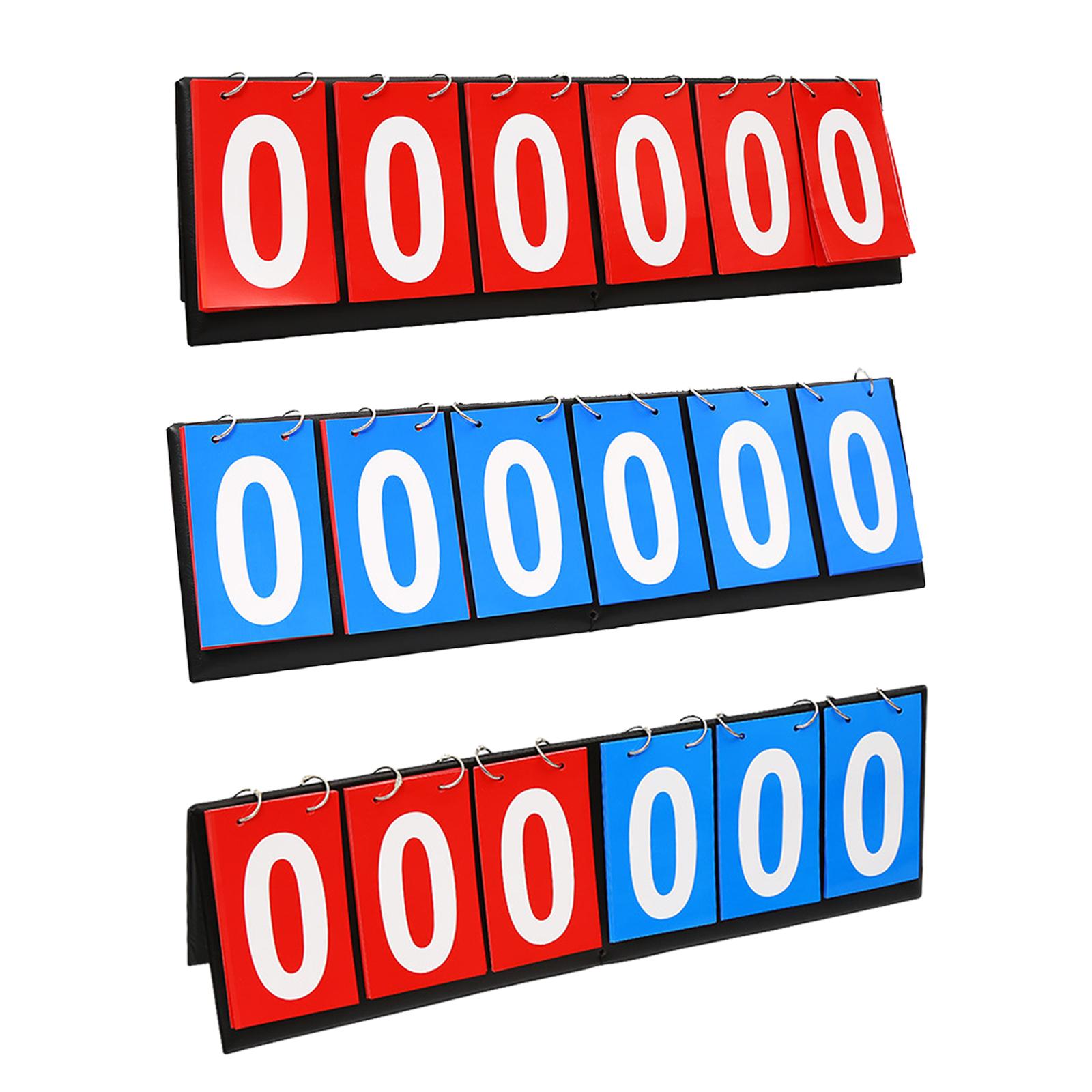 6- 테이블 점수판, 휴대용 스포츠 점수판, 테니스 플 - Table Tennis Scoring 리뷰 및 가격