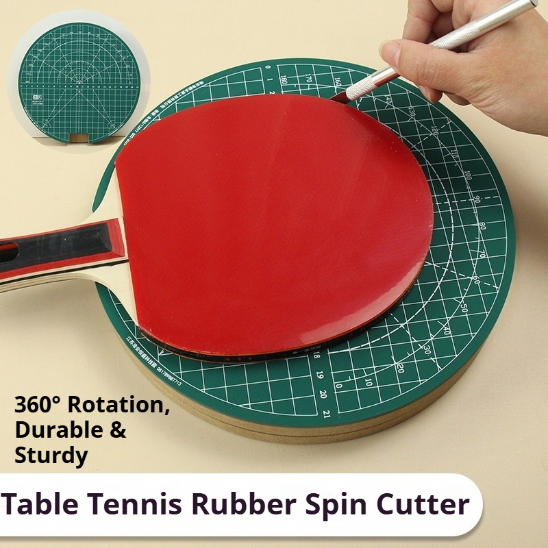 탁구 고무 회전식 커팅 매트 세트 DIY 커팅 도구 ( - Table Tennis Form 리뷰 및 가격