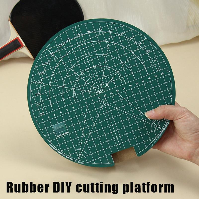 새로운 탁구 고무 회전식 커팅 매트 세트 DIY 커팅  - Table Tennis Form 리뷰 및 가격