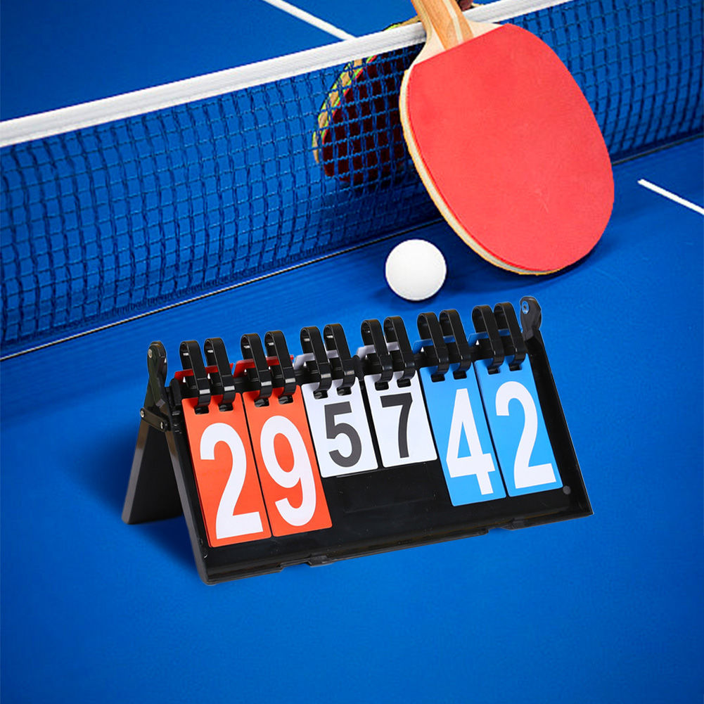 스포츠 점수판 테이블탑 점수판 6자리 점수 기록기 휴대 - Table Tennis Scoring 리뷰 및 가격