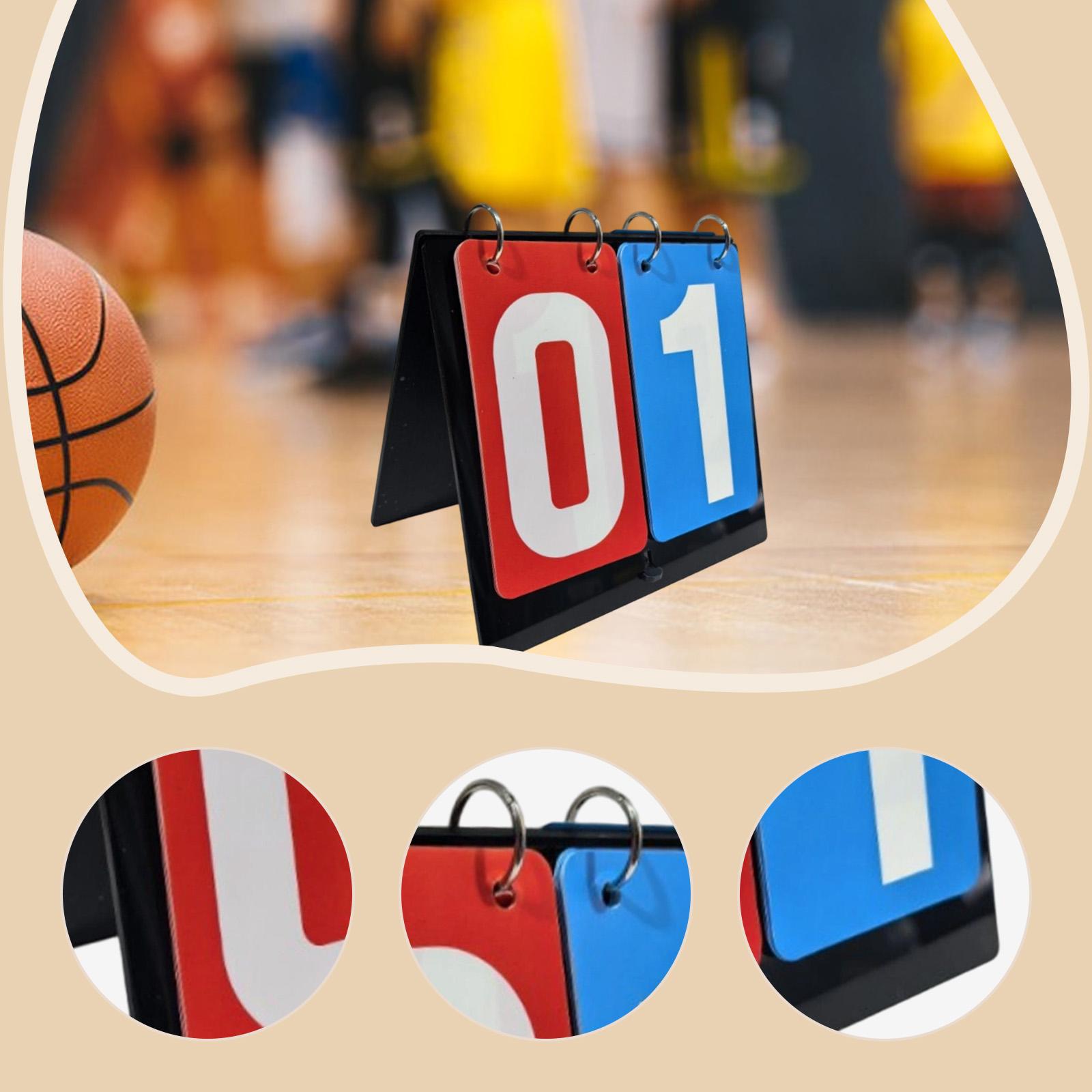 듀얼 컬러 아크릴 수동 점수판, 배구, 축구, 탁구,  - Table Tennis Scoring 리뷰 및 가격