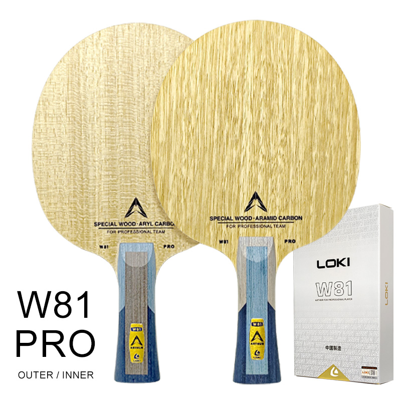 LOKI W81 Pro 시리즈 탁구 블레이드 내외부 전 - Table Tennis Eleven 리뷰 및 가격