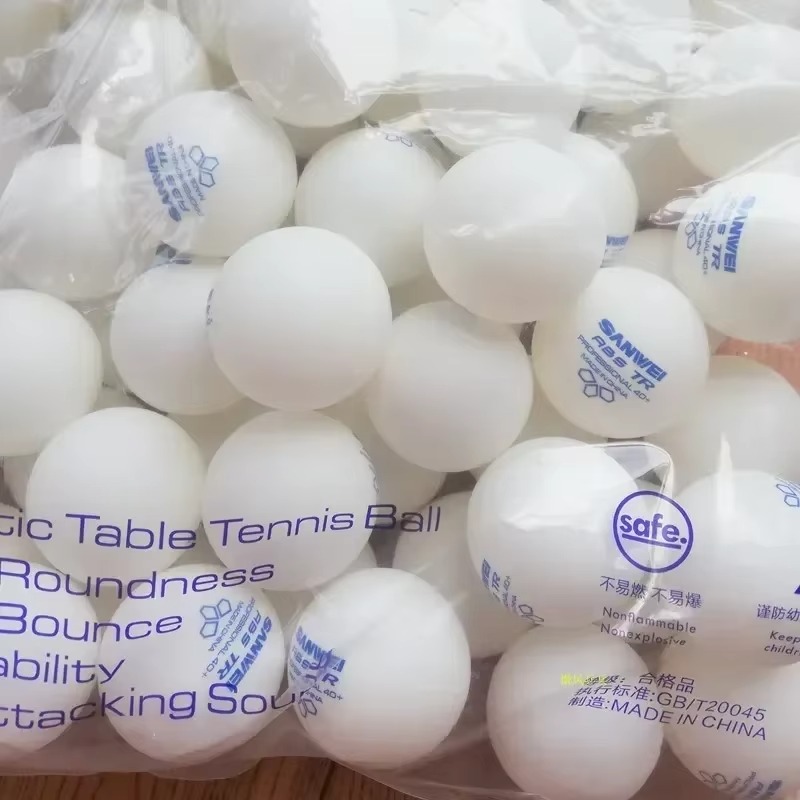 50개/100개 세트 SANWEI TR 3성급 탁구공, - Table Tennis Balls 리뷰 및 가격