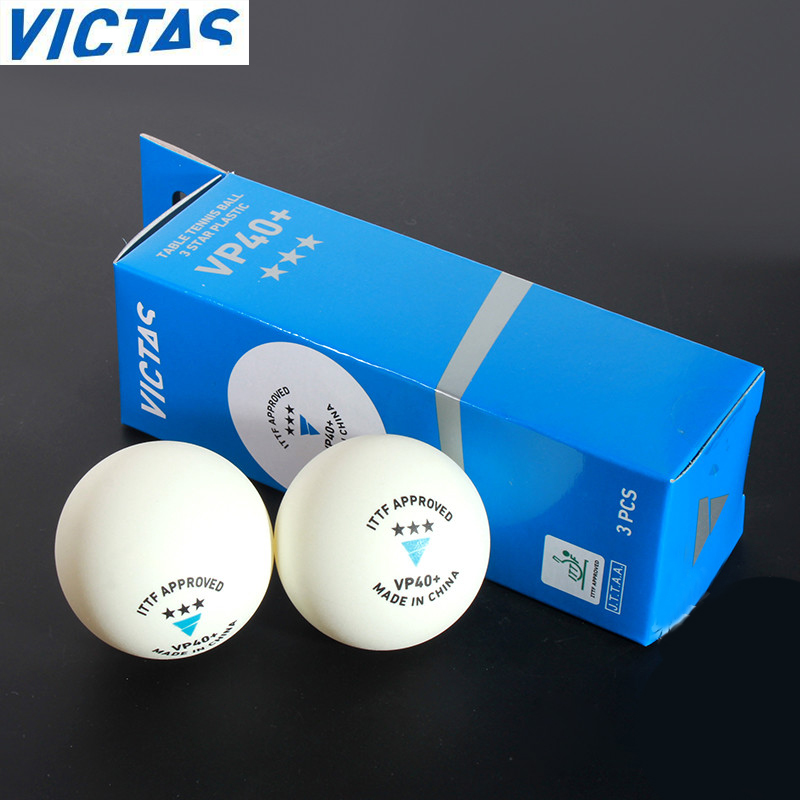 VICTAS VP40+ 탁구공 신소재 3스타 심이 있는 - Table Tennis Balls 리뷰 및 가격